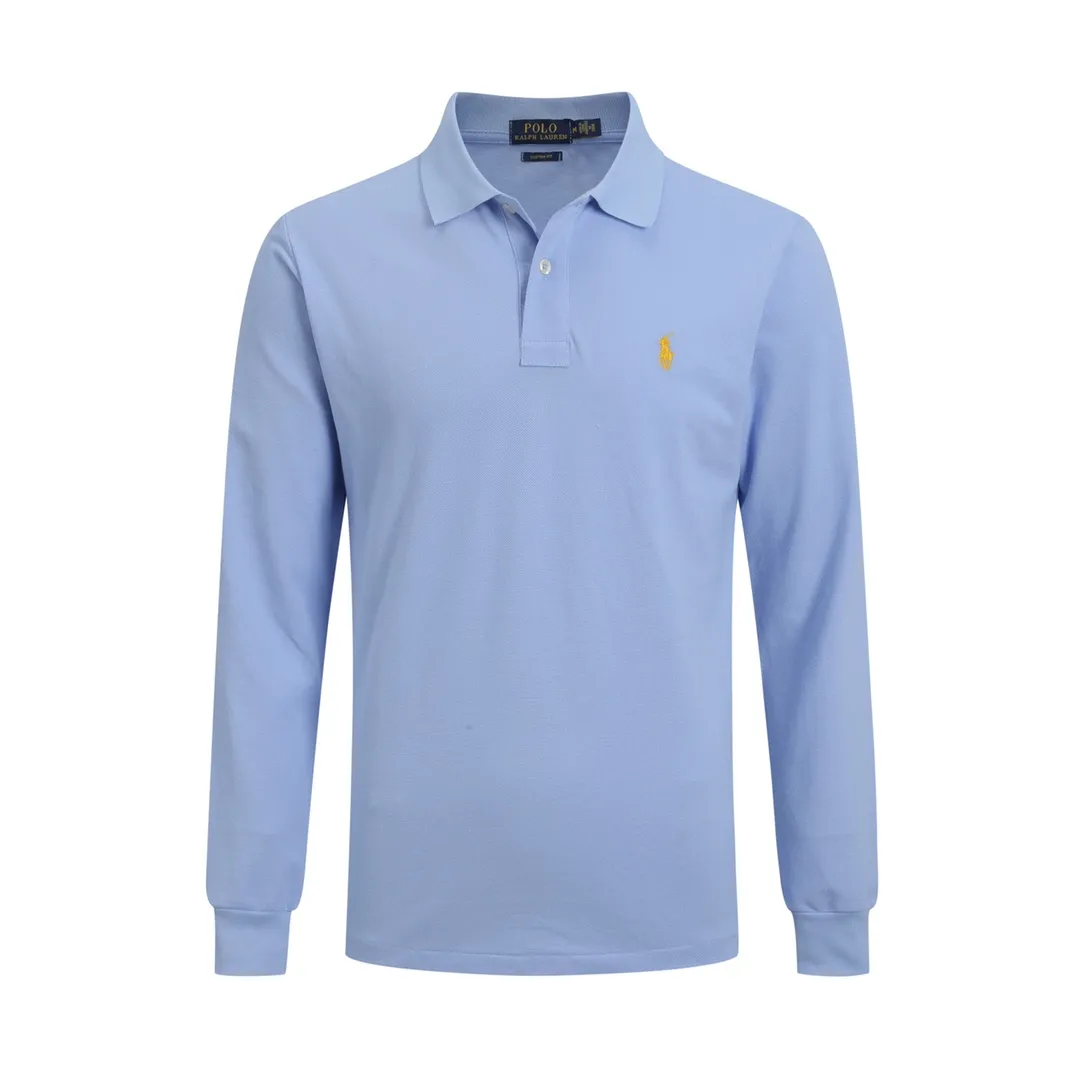 P190 Ralph Lauren polo pony logo long-sleeved polo shirt Item number: 9921 Color chart
